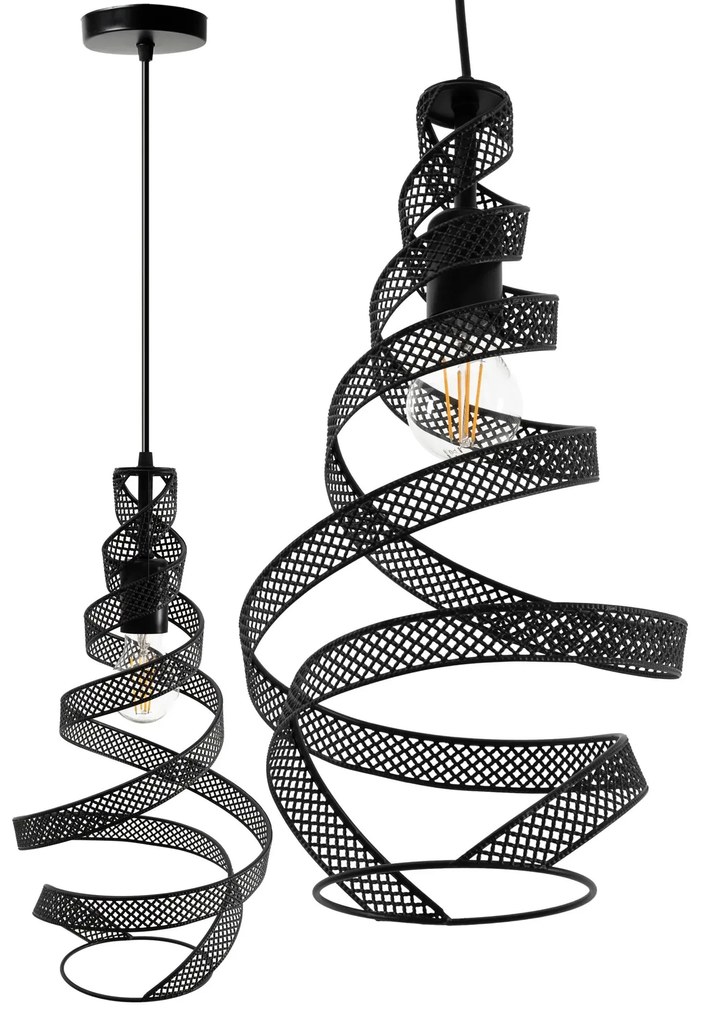 Lampa sufitowa wisząca loft wstążka LH2063