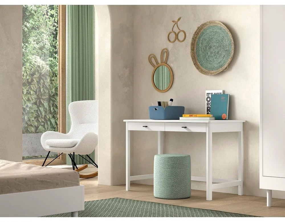 Biurko dziecięce z litego drewna bukowego 60x120 cm Forrest – Vipack