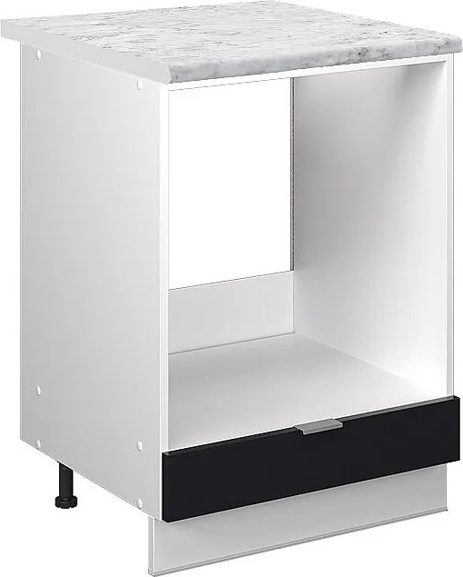 Szafka kuchenna czarne paski 60x60x82 fame-line