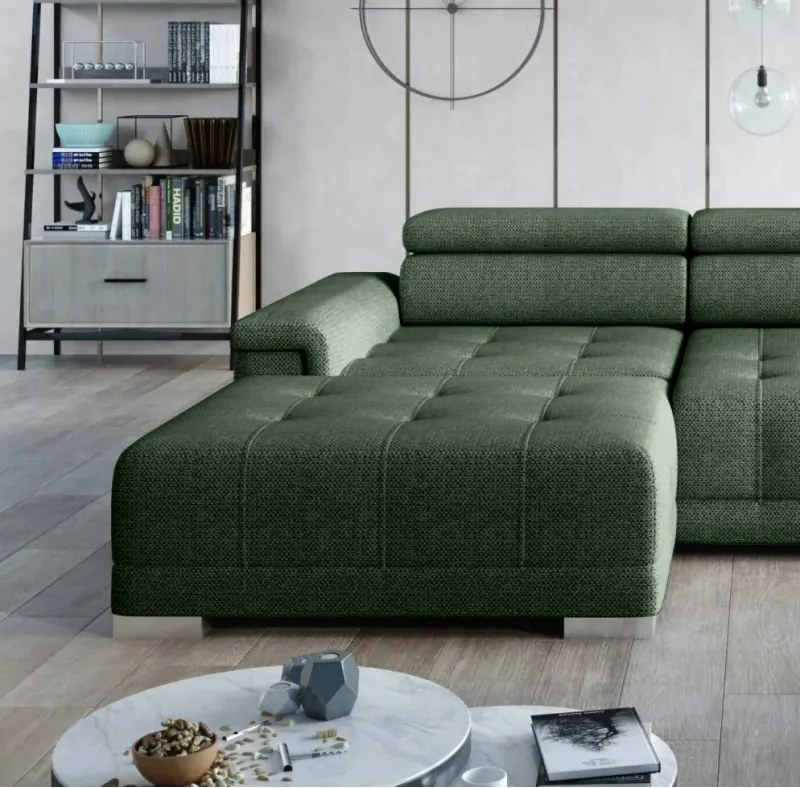 Narożnik CAMPO S elektryczną regulacją siedziska w WERSAL