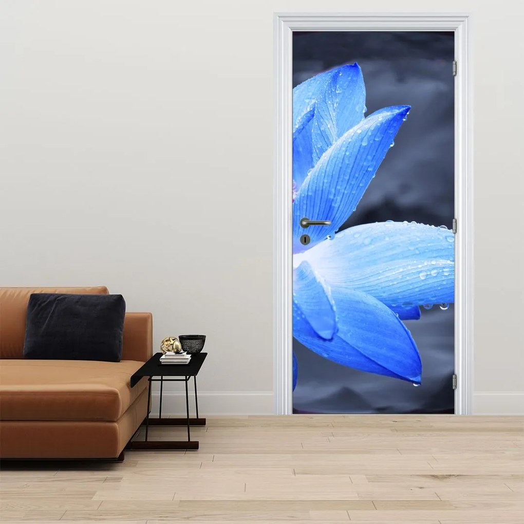 Fototapeta na drzwi - Kwiat w szczegółach (95x205cm)