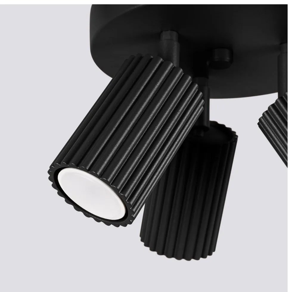 Czarna lampa punktowa Gleam – Sollux