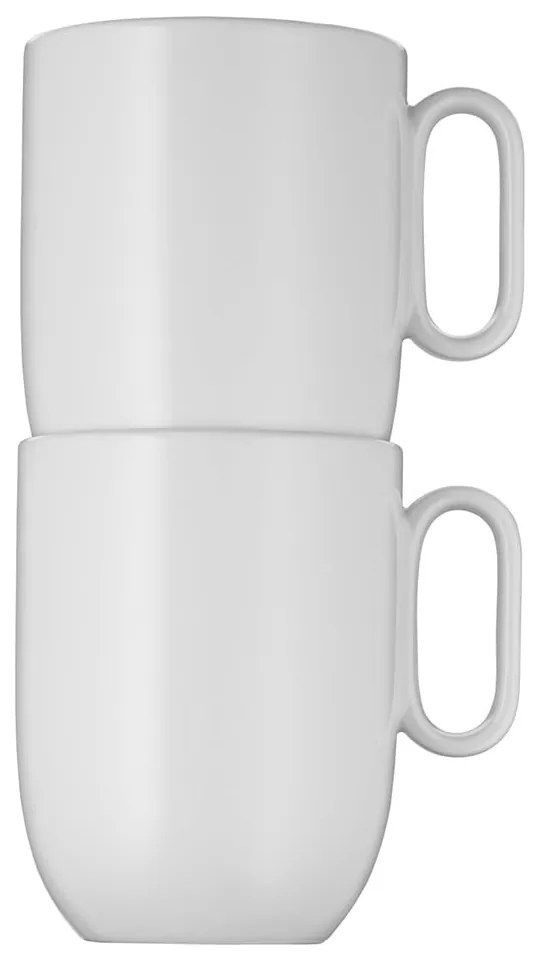 Białe porcelanowe kubki zestaw 2 szt. 380 ml Barista – WMF