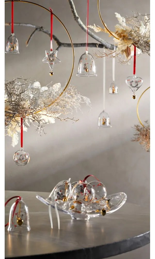Szklana ręcznie dmuchana bombka ø 6,5 cm Ann-Sofi Romme Annual Christmas Bauble – Holmegaard