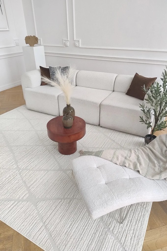 Dywan Skandi Cream Standard 125x170 Prostokąt