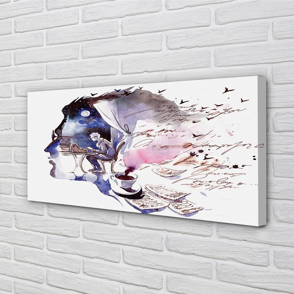 Zdjęcie na płótnie Obraz Twarzy Człowieka