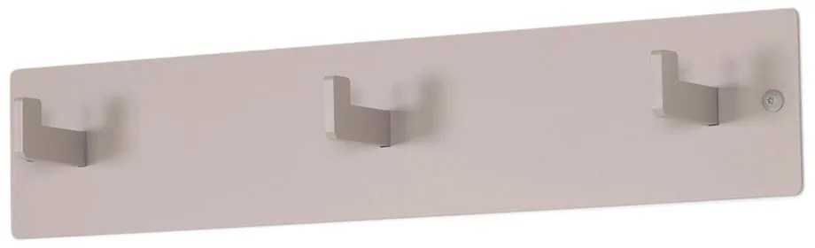 Szarobrązowy metalowy wieszak ścienny 50 cm Leatherman – Spinder Design