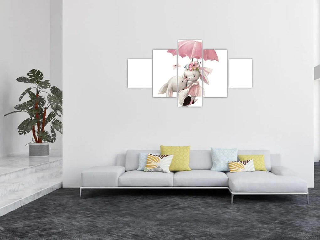 Obraz - Zwierzątko akwarelowe N⁰3 (125x70 cm)