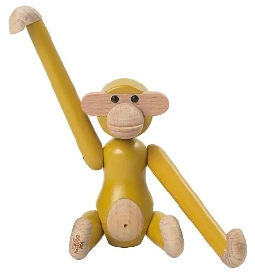 Figurka z litego drewna (wysokość 9,5 cm) Monkey Mini – Kay Bojesen Denmark