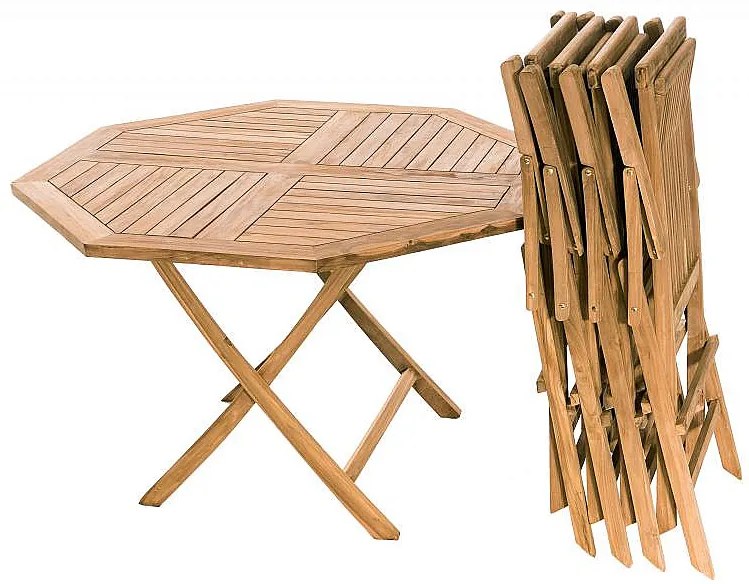 Zestaw ogrodowy teak IVORY I. 1 + 5 (poduszki GRATIS)