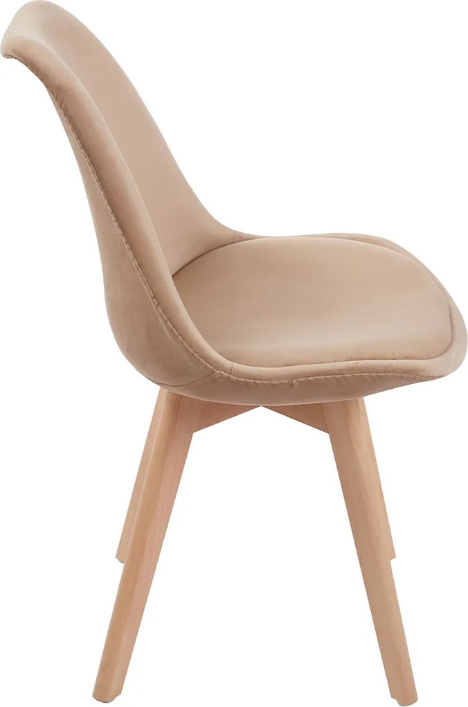 Zestaw 4 Krzese Synk Aksamitne