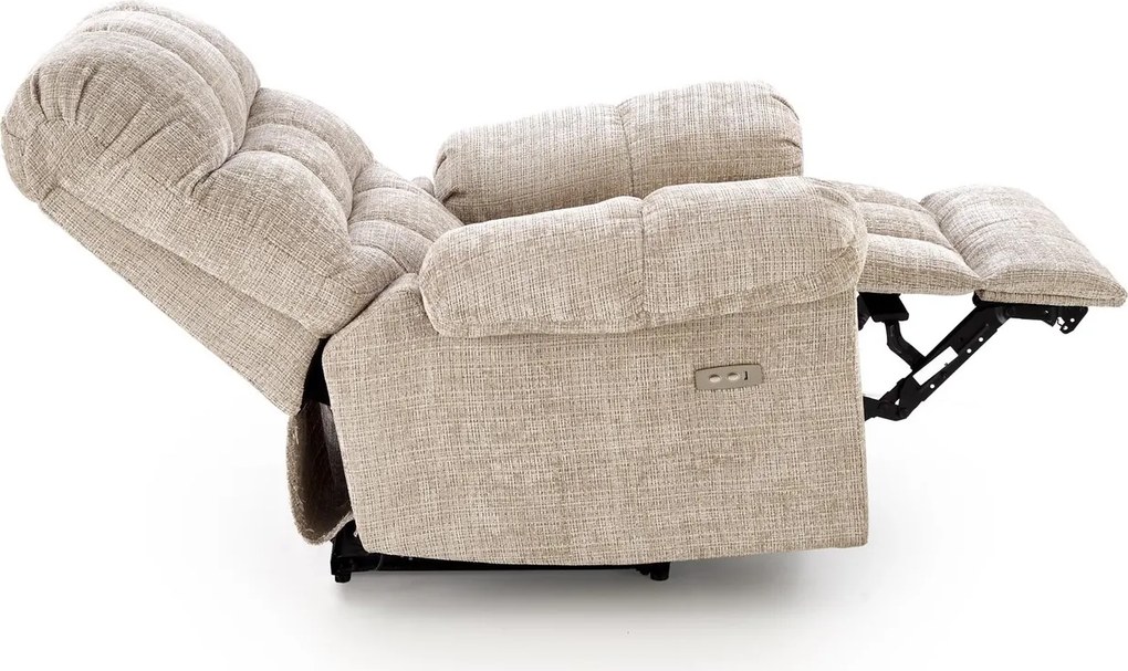 Fotel rozkładany elektrycznie Amore Halmar