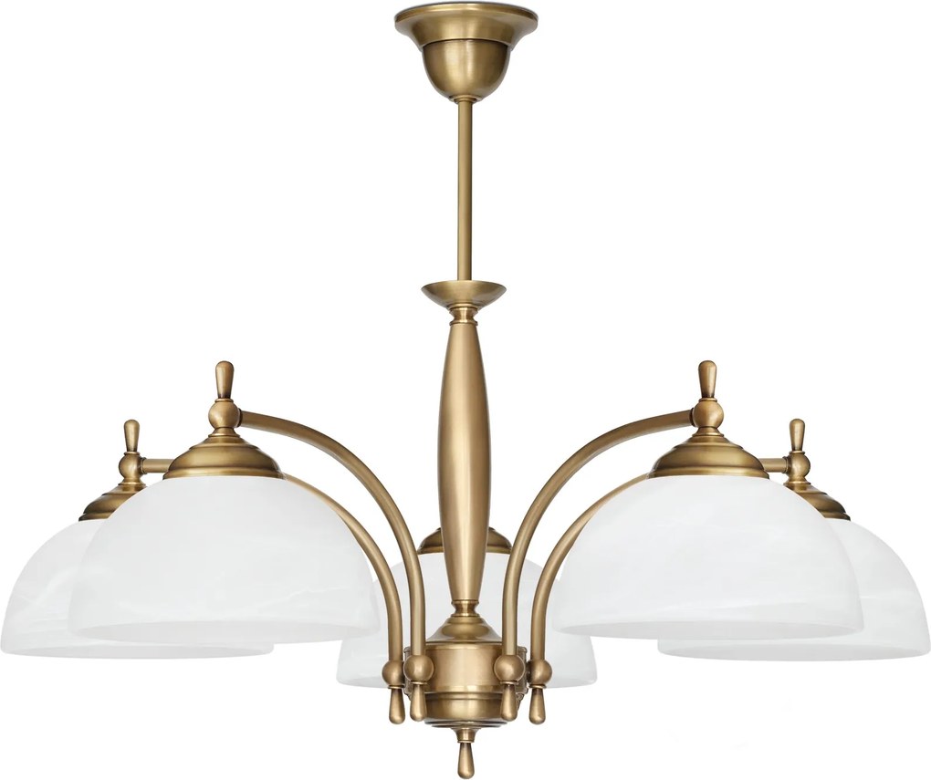 Mosiężna lampa 5-punktowa C-S5
