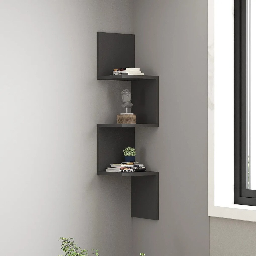 Półka Zikzak Anthracite