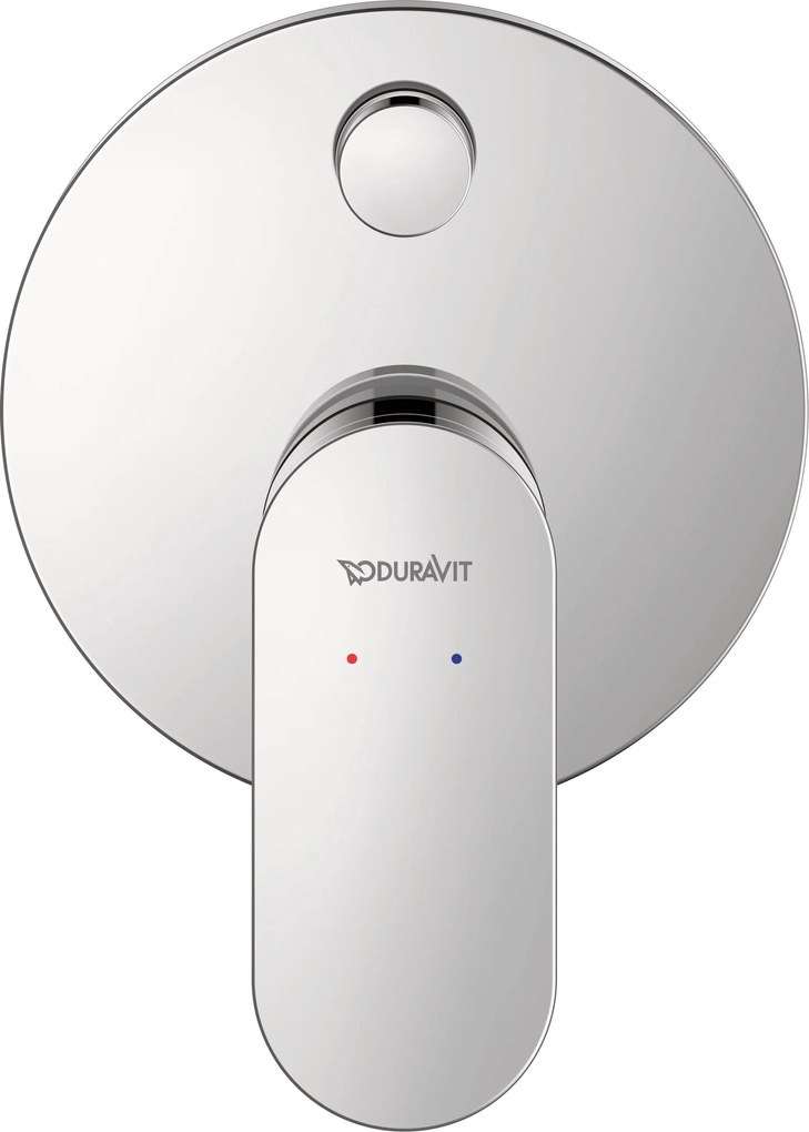 Jednouchwytowa bateria podtynkowa Duravit Wave