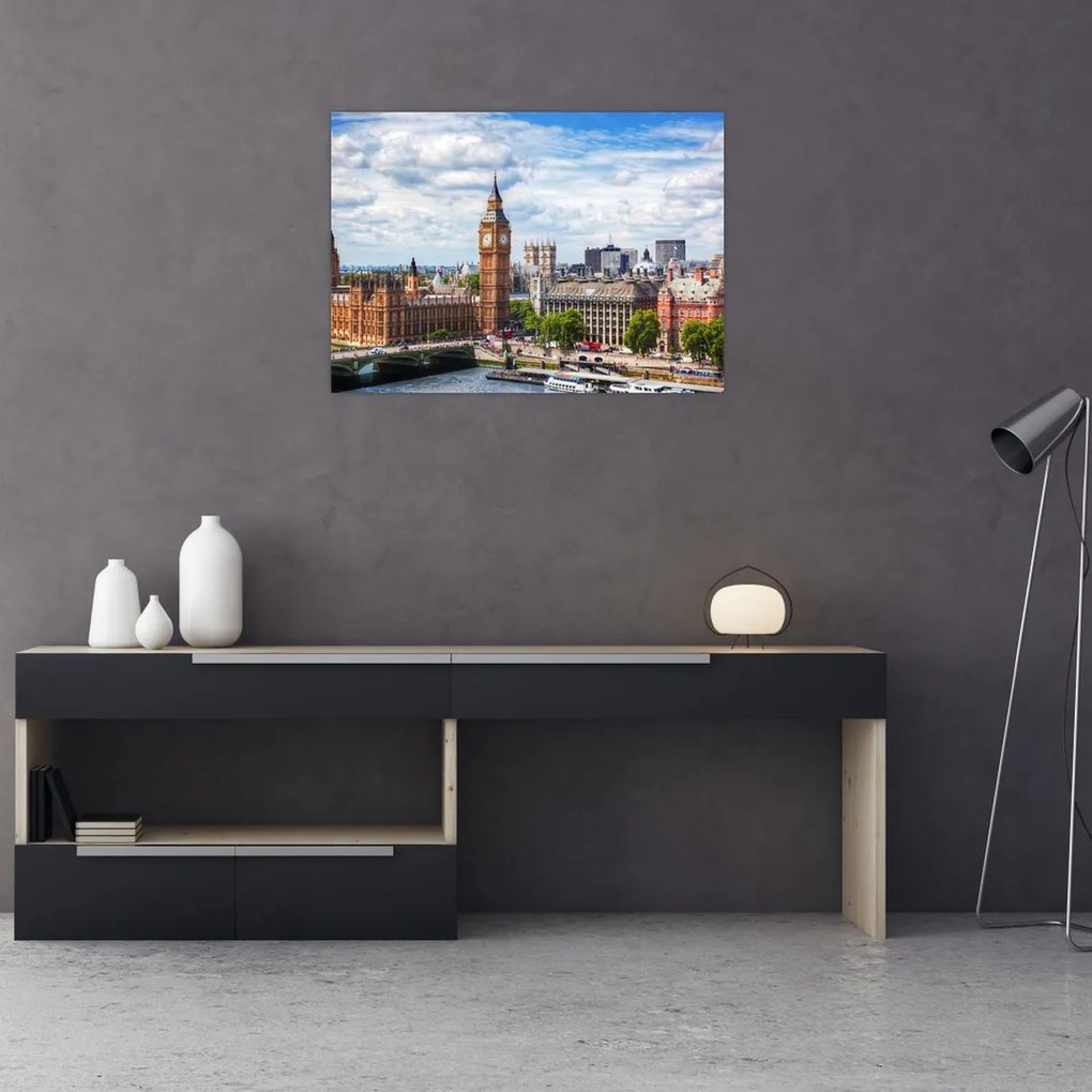 Obraz na szkle - Big Ben (70x50 cm)