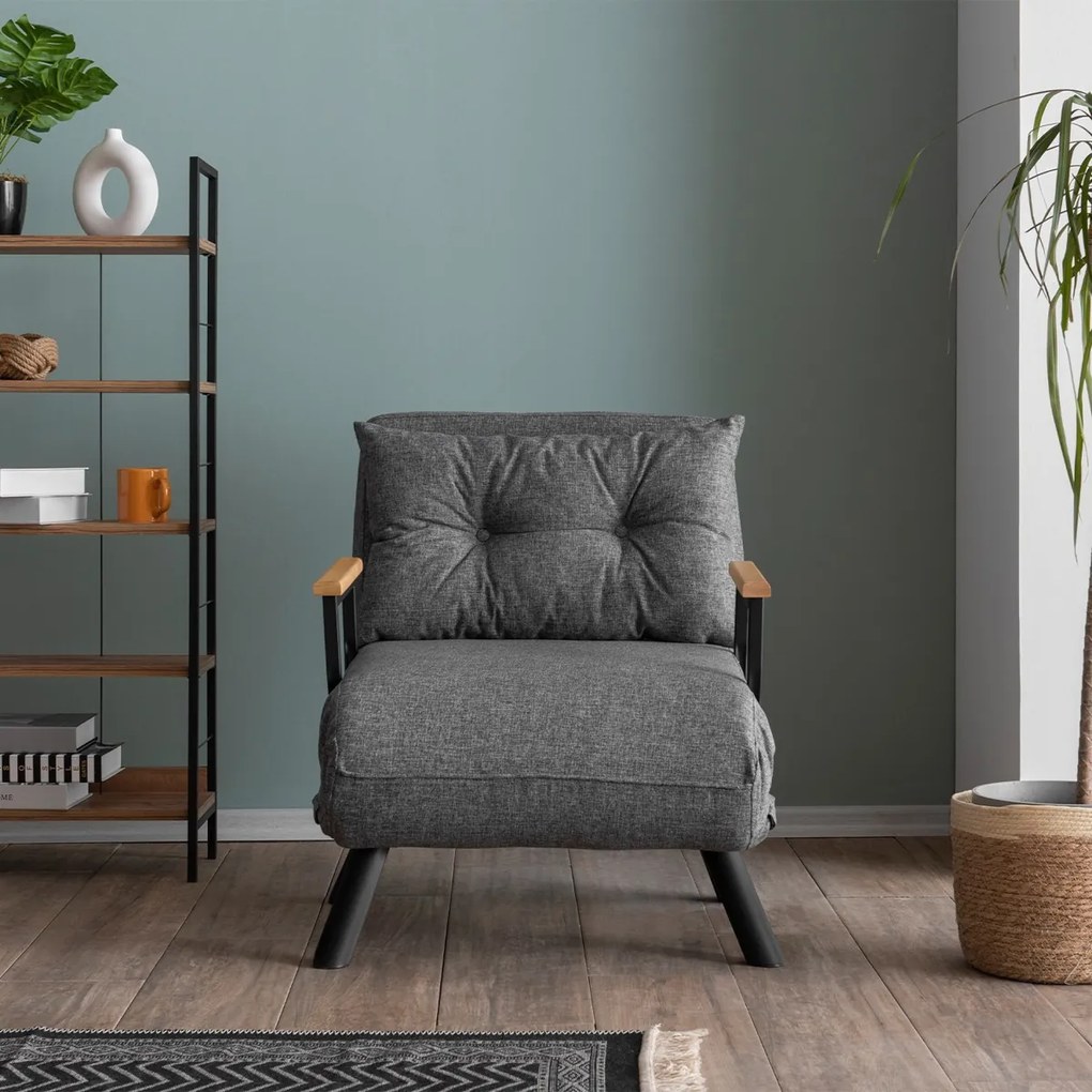 Fotel Sando Single Light Grey