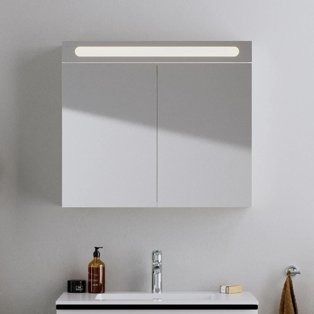 Szafka z lustrem Duravit DuraPoint 100 cmZ oświetleniem LED i gniazdkiem