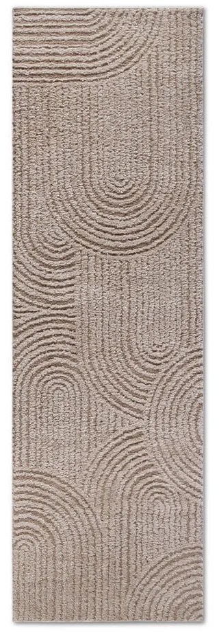 Beżowy chodnik 80x240 cm Chappe Beige – Elle Decoration
