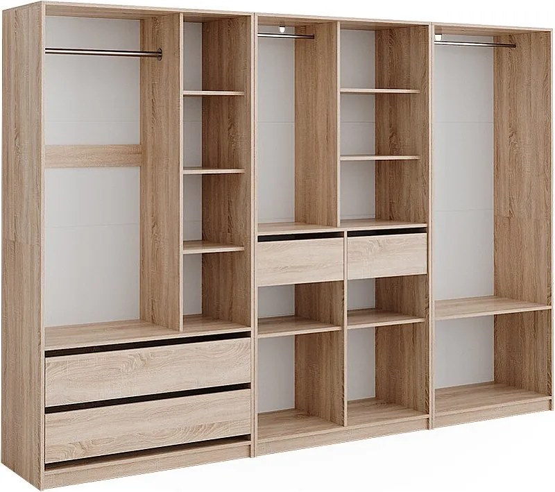 Szafa sonoma 280x50x200 elmo
