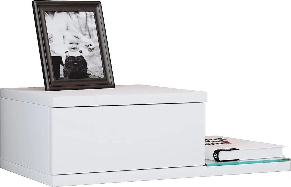 Konstrukcja szuflady ściennej stolik nocny KonsilaM