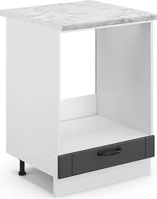 Szafka kuchenna antracytowy domek wiejski 60x60x82 fame-line