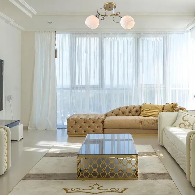 Złoty podwójny elegancki żyrandol - A322 P1-Z50