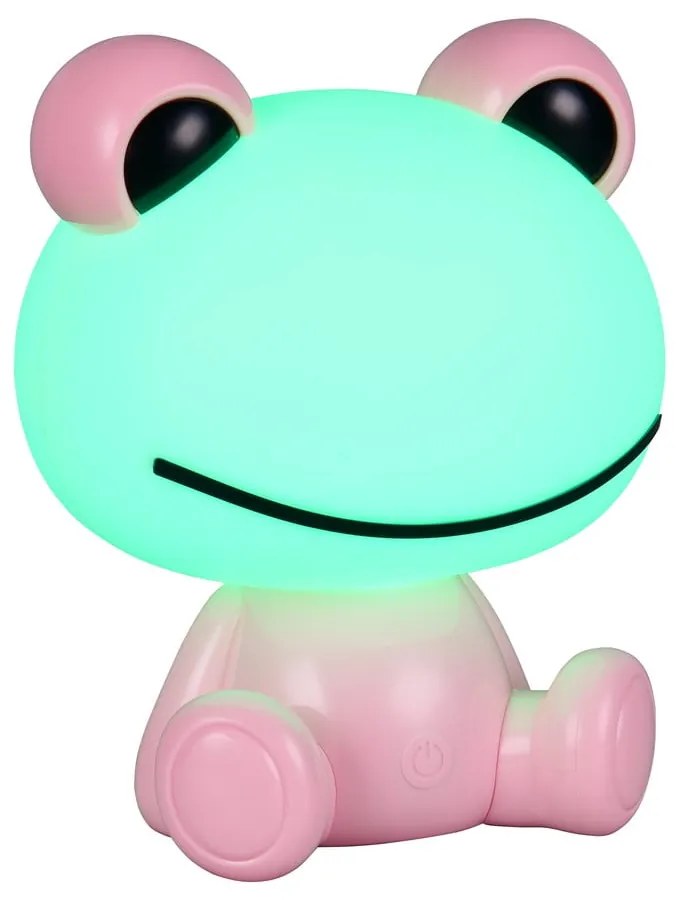 Różowa lampa dziecięca LED Hopper – Trio