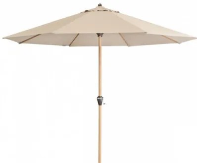 ALU WOOD 3,5 m - parasol z rączką z ochroną ULTRA UV : Substancja Desen - 820