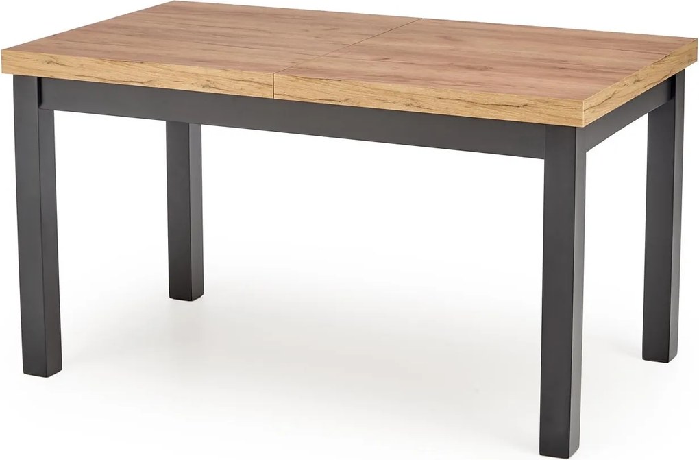 Rozkładany stół do jadalni z blatem w imitacji drewna Tiago