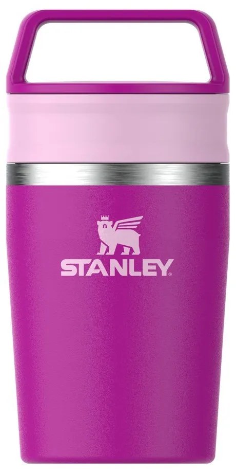 Różowy kubek termiczny ze stali nierdzewnej 230 ml Café-To-Go Travel Mug Violet Blossom – Stanley
