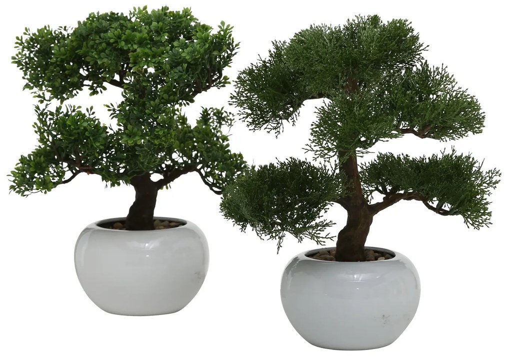 Sztuczna roślina doniczkowa bonsai, 33 cm, do wnętrz