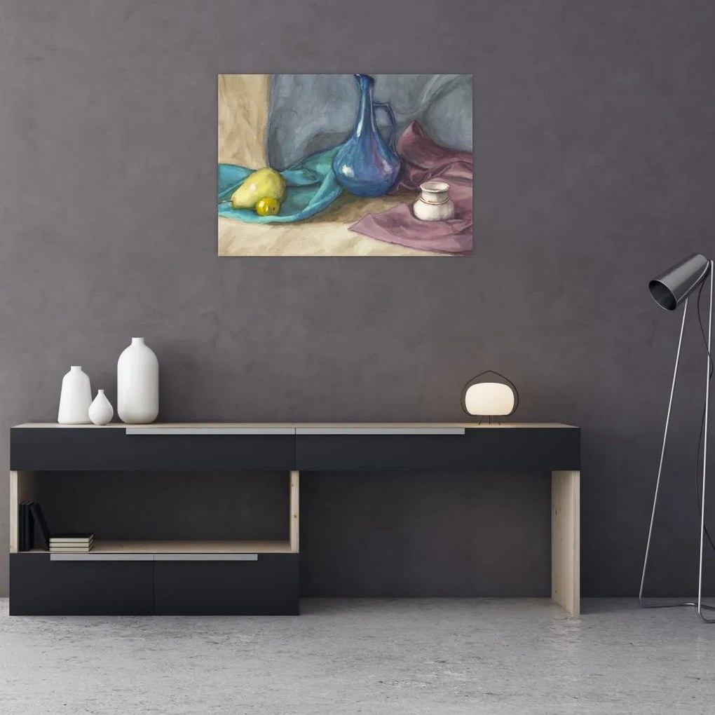 Obraz - Malowana martwa natura (70x50 cm)
