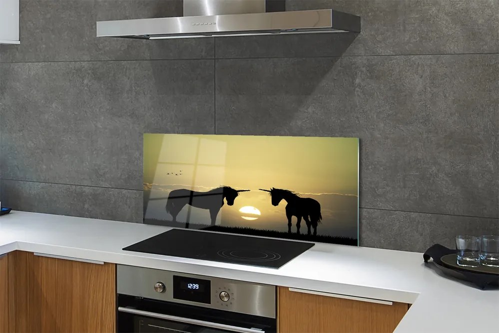 Panel nad Blat Kuchenny Rodzina Jednorożców o Zmierzchu