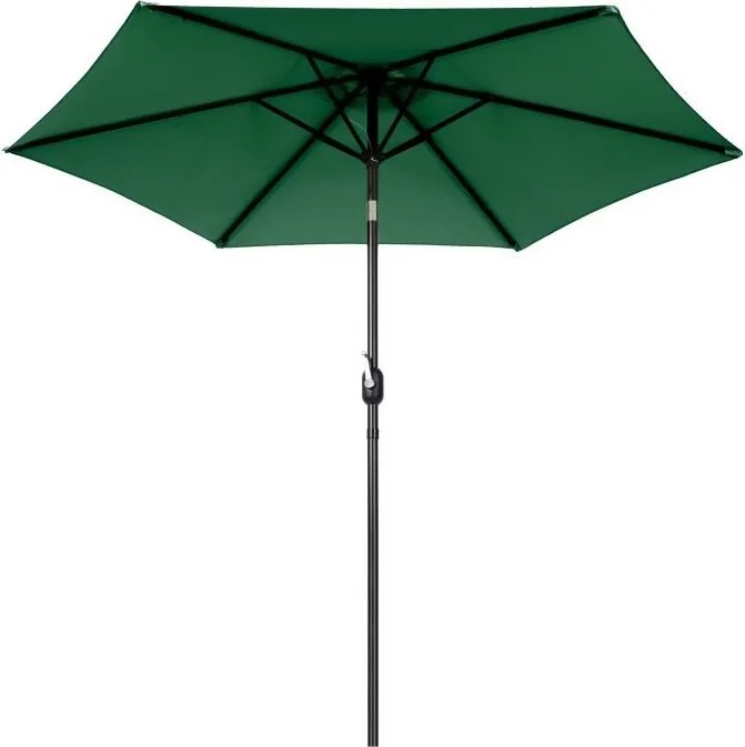 Duży parasol ogrodowy łamany, skośny SL-UM003C, zielony