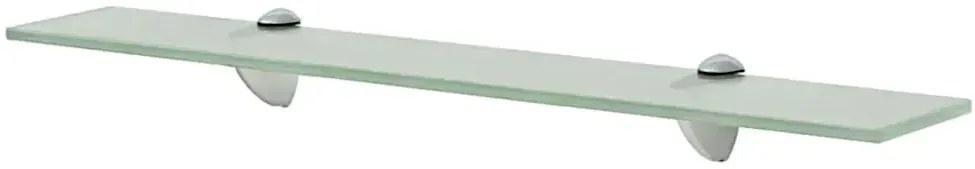 Mleczna podwieszana półka szklana 60x10 - Imker