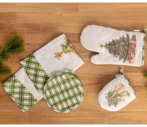 Altom Podkładka kuchenna Christmas Tree średnica18 cm