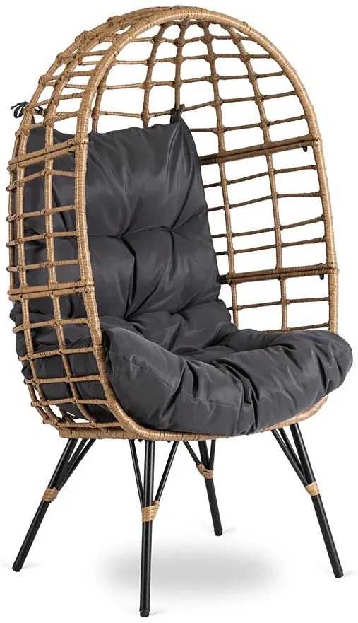 Nowoczesny rattanowy fotel ogrodowy Z2-T46