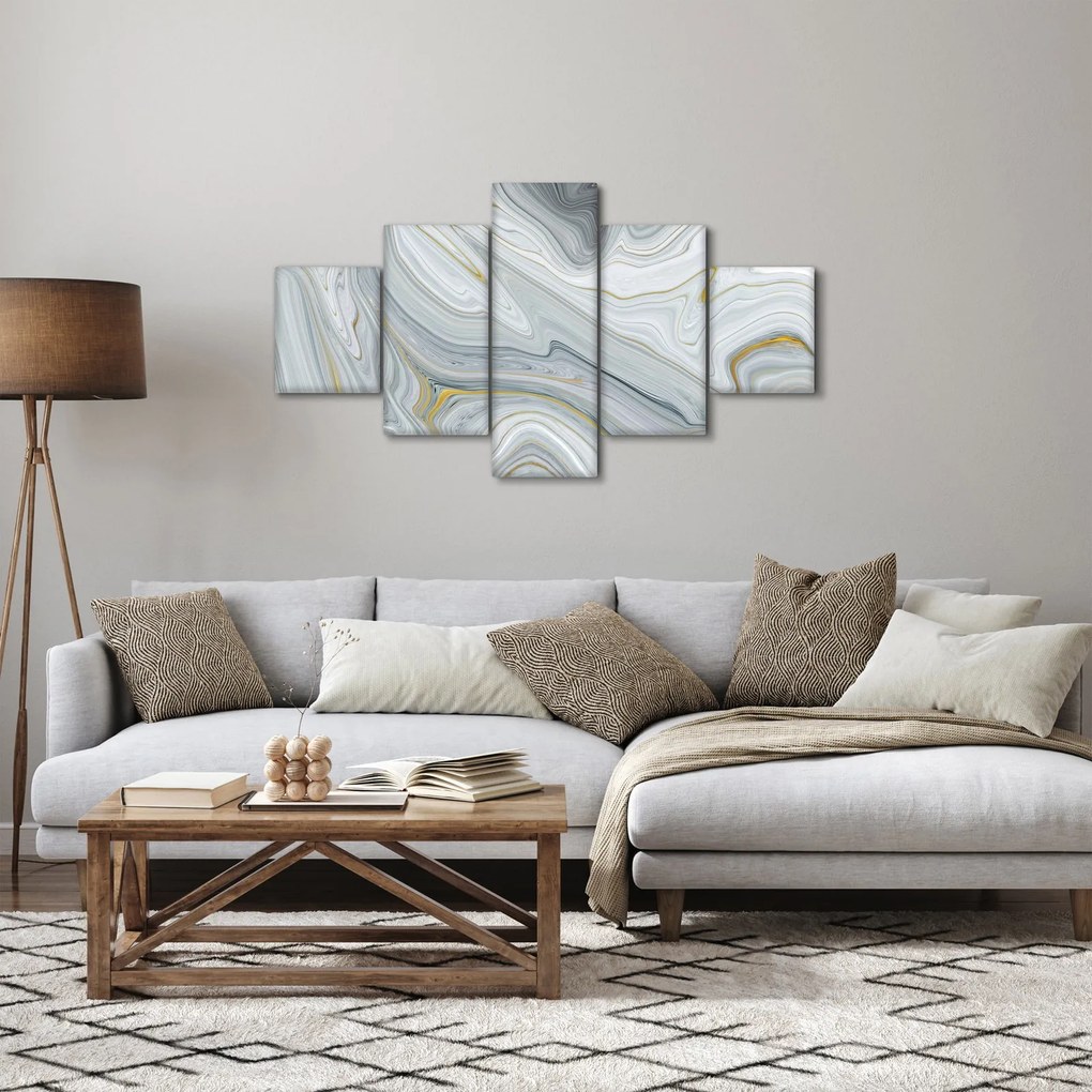 Obraz - Abstrakcja (125x70 cm)