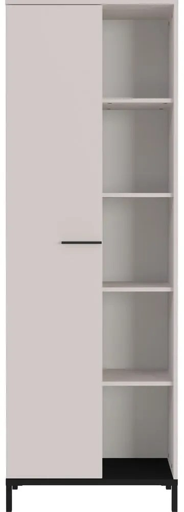 Kremowy regał 64x190x34 cm Rovigo – Germania