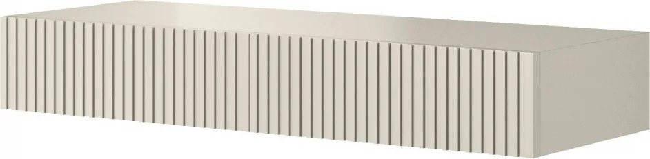 Toaletka wisząca Nicole 100 cm z szufladami - kaszmir / kaszmir mat