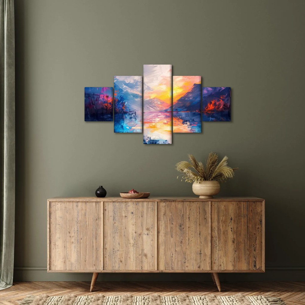 Obraz - Malarstwo krajobrazowe (125x70 cm)