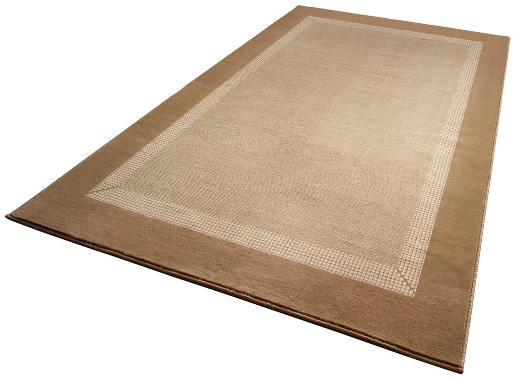 Dywan nowoczesny Basic beżowo-kremowy 120 cm x 170 cm