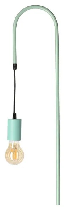 Zielona lampa stojąca (wysokość 178 cm) Walk – Candellux Lighting