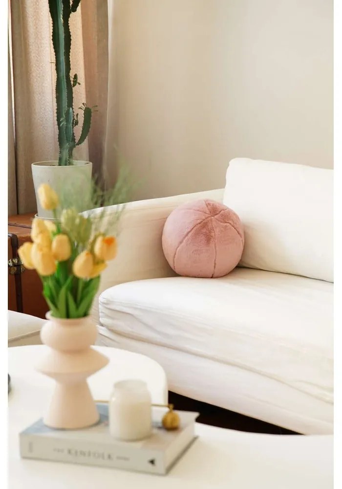Poduszka dekoracyjna z mikropluszu ø 25 cm Top – Mioli Decor