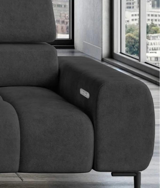 Narożnik PLAZA Mini z elektryczną regulacją siedziska WERSAL