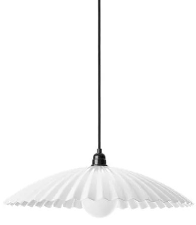 Fala ryflowana industrialna lampa wisząca 48cm średnicy