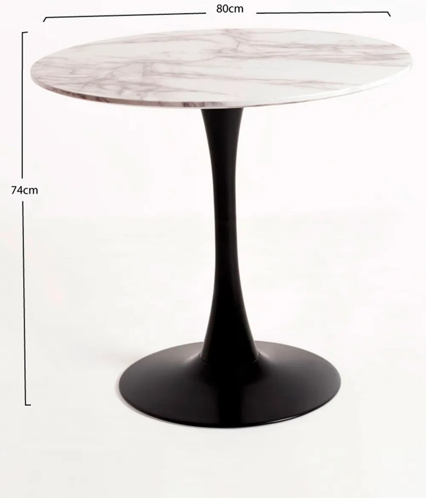 Stó Kolio 80 cm Marmur