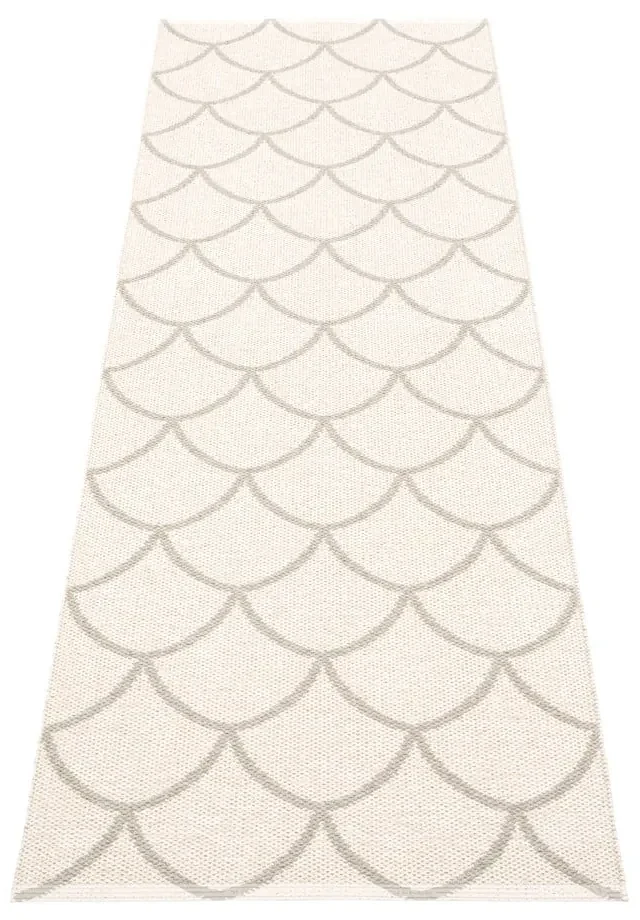 Kremowy chodnik odpowiedni na zewnątrz 70x225 cm Kotte Linen – Pappelina