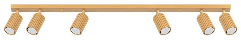 Lampa punktowa w kolorze złota 6,5x117 cm Gleam – Sollux